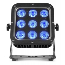 Oświetlacz reflektor LED StarColor72 9x8W IP65 RGBA